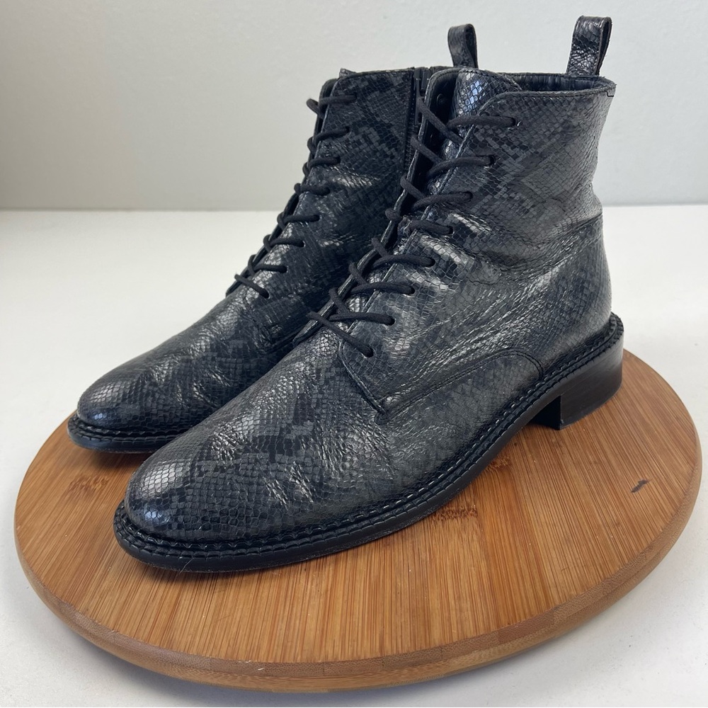 Vince Cabria Python Print Booties - image 3